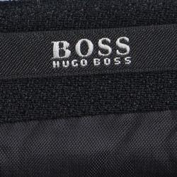 مملوكة مسبقًا تنورة بوس باي هوغو بوس فولارا سوداء بطيات مزينة L