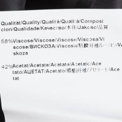 مملوكة مسبقًا تنورة بوس باي هوغو بوس فولارا سوداء بطيات مزينة L