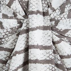 مملوكة مسبقًا Boss by Hugo Boss Printed Silk Draped Doresa Dress M