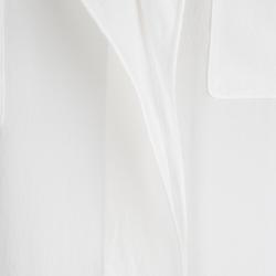 Pre Owned توب بوس باي هوغو بوس أوف وايت حرير أكمام طويلة M