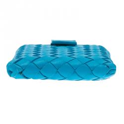 Bottega Veneta Turquoise Intrecciato Phone Case