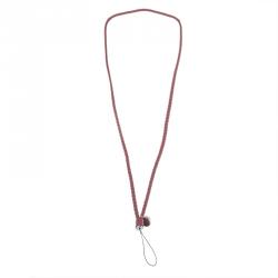 Pre Owned Bottega Veneta Brown Phone Strap