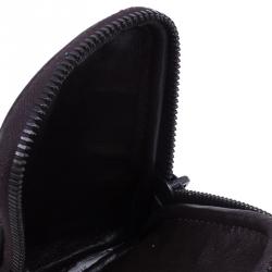 Bottega Veneta Brown Intrecciato High Tech Holder