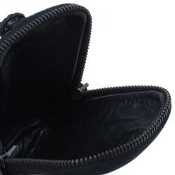 Bottega Veneta Black Intrecciato High Tech Holder