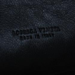 Bottega Veneta Black Intrecciato High Tech Holder