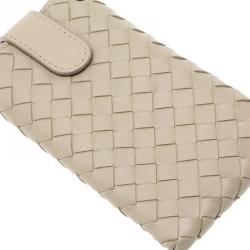 Bottega Veneta Beige Intrecciato Nappa iPhone 5 Case