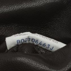 Pre Owned Bottega Veneta Brown Intrecciato High Tech Holder