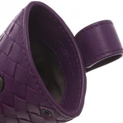 Bottega Veneta Purple Intrecciato Nappa iPhone 5 Case