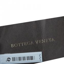 مملوكة مسبقًا Bottega Veneta Purple Chrysanthemum Print Silk Bandeau Dress S
