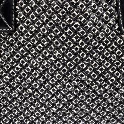 Pre Owned حقيبة يد بوتيغا فينيتا  كيبات 191/500 إصدار محدود متوسطة جلد مغزولة رصاصية داكنة