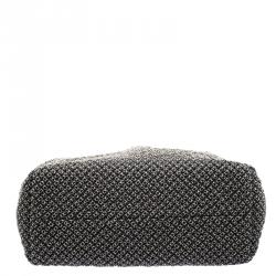 Pre Owned حقيبة يد بوتيغا فينيتا  كيبات 191/500 إصدار محدود متوسطة جلد مغزولة رصاصية داكنة