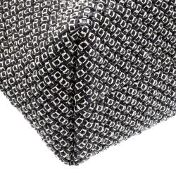 Pre Owned حقيبة يد بوتيغا فينيتا  كيبات 191/500 إصدار محدود متوسطة جلد مغزولة رصاصية داكنة