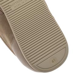 مملوكة مسبقًا حذاء رياضي بوتيغيا فينيتا باترفلاي سويدي بيج وجلد مقاس 41