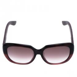 Bottega Veneta Burgundy BV 302/F/S Oversized Sunglasses