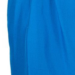 مملوكة مسبقًا Bottega Veneta Blue Sleeveless Belted Dress S