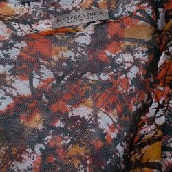 Bottega Veneta Multicolor Printed Cardigan M