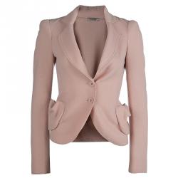 Bottega Veneta Pale Pink Wool Blazer S