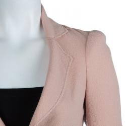 Bottega Veneta Pale Pink Wool Blazer S