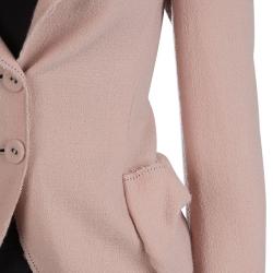 Bottega Veneta Pale Pink Wool Blazer S