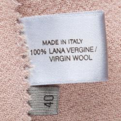 Bottega Veneta Pale Pink Wool Blazer S