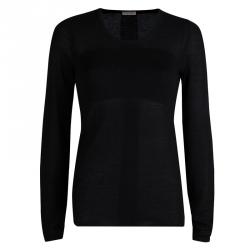 Bottega Veneta Black Cashmere Sweater M