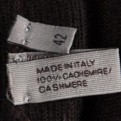 Bottega Veneta Brown Cashmere Sweater M