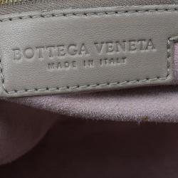 مملوكة مسبقًا حقيبة بوتيغا فينيتا جلد ثعبان بيج