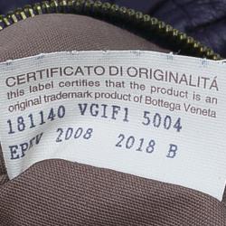 Pre Owned Bottega Veneta Purple Intrecciato Leather Maxi Pleated Veneta Hobo Bag