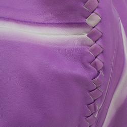 Pre Owned Bottega Veneta Violet Tye Dye Leather Large Aquilone Fortune Cookie Hobo