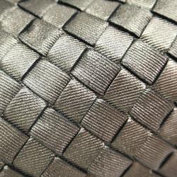 Pre Owned Bottega Veneta Grey Intrecciato Woven Nappa Leather Large Veneta Hobo