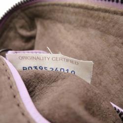 Bottega Veneta Light Purple Intrecciato Nappa Leather Messenger Bag