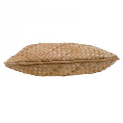 Pre Owned Bottega Veneta Biege Intrecciato Nappa Leather Medium Veneta Hobo