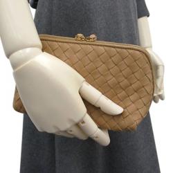 مملوكة مسبقًا حقيبة بوتيغا فينيتا سحاب إنترشياتو بنية