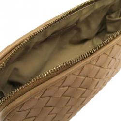 مملوكة مسبقًا حقيبة بوتيغا فينيتا سحاب إنترشياتو بنية