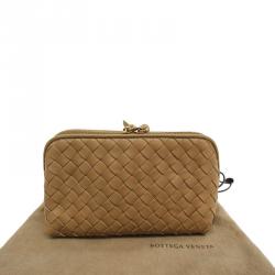 مملوكة مسبقًا حقيبة بوتيغا فينيتا سحاب إنترشياتو بنية