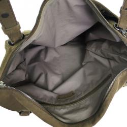 Pre Owned Bottega Veneta Brown Suede Tote