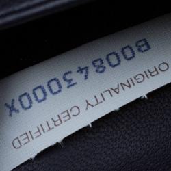 Pre Owned محفظة كونتينيتال بوتيغا فينيتا جلد أزرق داكن أنترشياتو بقلاب