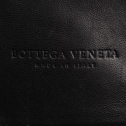 Pre Owned Bottega Veneta Black Intrecciato Roma Tote