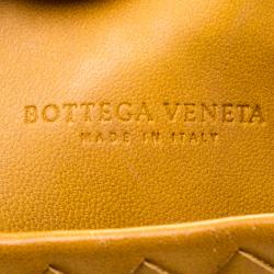 Pre Owned حقيبة يد بوتيغا فينيتا روما جلد إنترشياتو بنية فاتحة