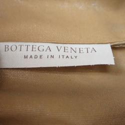 Bottega Veneta Brown Intrecciato Woven Nappa Leather Cosmetic Pouch