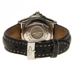 Breitling Black 18K Yellow Gold and Stainless Steel Cockpit Lady Women's Wristwatch 32MM
