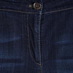 Brunello Cucinelli Indigo Dark Wash Denim Skinny Fit Jeans XXXL