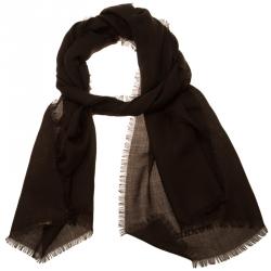 مملوكة مسبقًا Burberry Dark Chestnut Cashmere Scarf