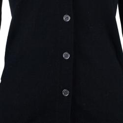 Pre Owned Burberry Brit Novacheck Cuff Cardigan Size S