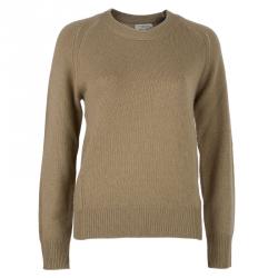 Pre Owned Burberry London Camel Cashmere Sweater L