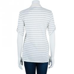 مملوكة مسبقًا تيشيرت بولو بربري بريت مخطط S