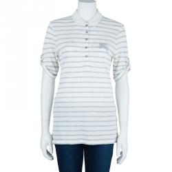 مملوكة مسبقًا Burberry Brit Striped Polo Shirt M