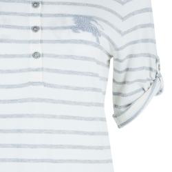 مملوكة مسبقًا Burberry Brit Striped Polo Shirt M