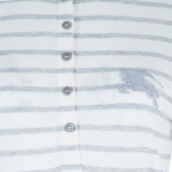 مملوكة مسبقًا Burberry Brit Striped Polo Shirt M