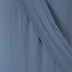 مملوكة مسبقًا Burberry Brit Grey Rainie Wrap Dress XS